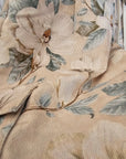 Completo Tuta Cargo Flowers Velluto