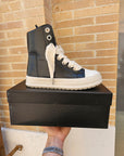 Stivaletto Nero FR09 Mod Rick Laccio Largo