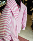 Camicia Rigata Crop