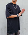 T-shirt Basic OVERSIZE Bianca Nera