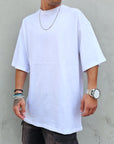 T-shirt Basic OVERSIZE Bianca Nera