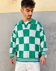 Polo Maglione a Scacchi Mod Lv