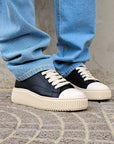 Scarpa In Pelle Mod Rick Owens