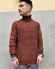 Maglione Dolcevita in Ciniglia