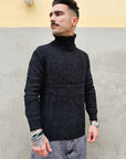 Maglione Dolcevita in Ciniglia