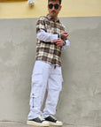 Pantalone Cargo Los Angeles 6 Tasche Regolabile