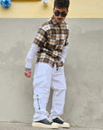 Pantalone Cargo Los Angeles 6 Tasche Regolabile