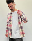 Camicione Scozzese Pink