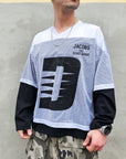T-shirt Rete Manica Contrasto Jacobs