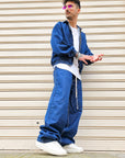 Completo Jeans American Baggy Crop