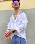 Camicia Oversize In Viscosa