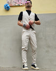 Completo Gilet Beige
