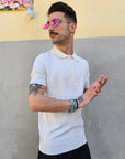 Polo Basic in Filo 3 Bottoni