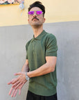 Polo Basic in Filo 3 Bottoni