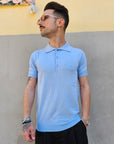 Polo Basic in Filo 3 Bottoni