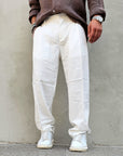 Pantalone Baggy Fit In Lino
