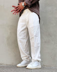 Pantalone Baggy Fit In Lino