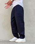 Pantalone Baggy Fit In Lino
