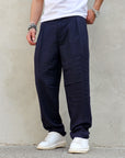 Pantalone Baggy Fit In Lino