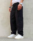 Pantalone Baggy Fit In Lino