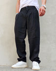 Pantalone Baggy Fit In Lino