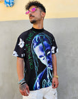 T-shirt Travis Mezzo collo