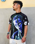 T-shirt Travis Mezzo collo