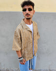 Camicia Oversize Damasco