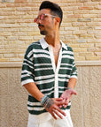 Camicia Traforata Bicolor