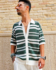 Camicia Traforata Bicolor