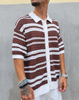 Camicia Traforata Bicolor