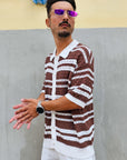 Camicia Traforata Bicolor