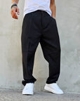 Pantalone Elegante Invernale Baggy Fit