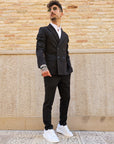 Abito Black Doppiopetto Slim
