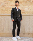 Abito Black Doppiopetto Slim