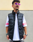Gilet Smanicato In Ecopelle