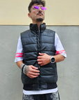 Gilet Smanicato In Ecopelle