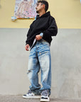 Jeans American Baggy Sabbiato