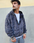 Giubbino Bomber Pelliccia Reversibile