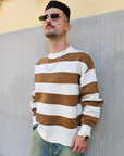 Maglione Rigato Lana