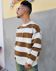 Maglione Rigato Lana