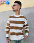 Maglione Rigato Lana