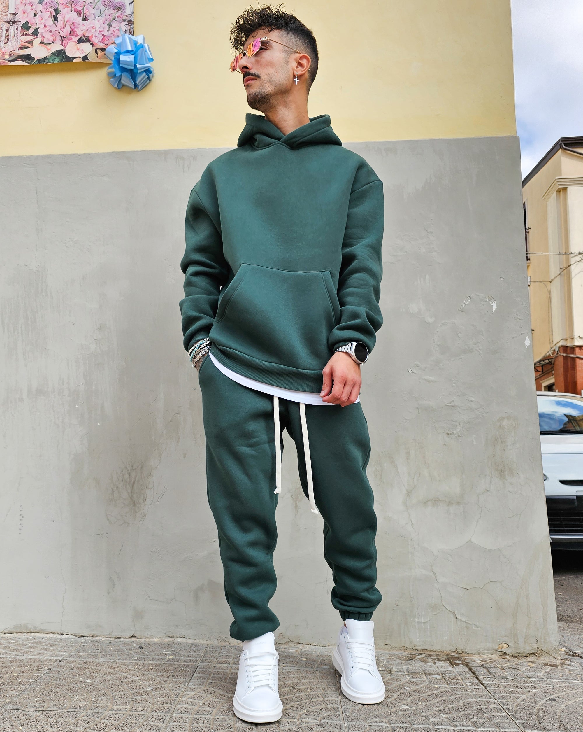 Completo Tuta Felpato Basic Fit