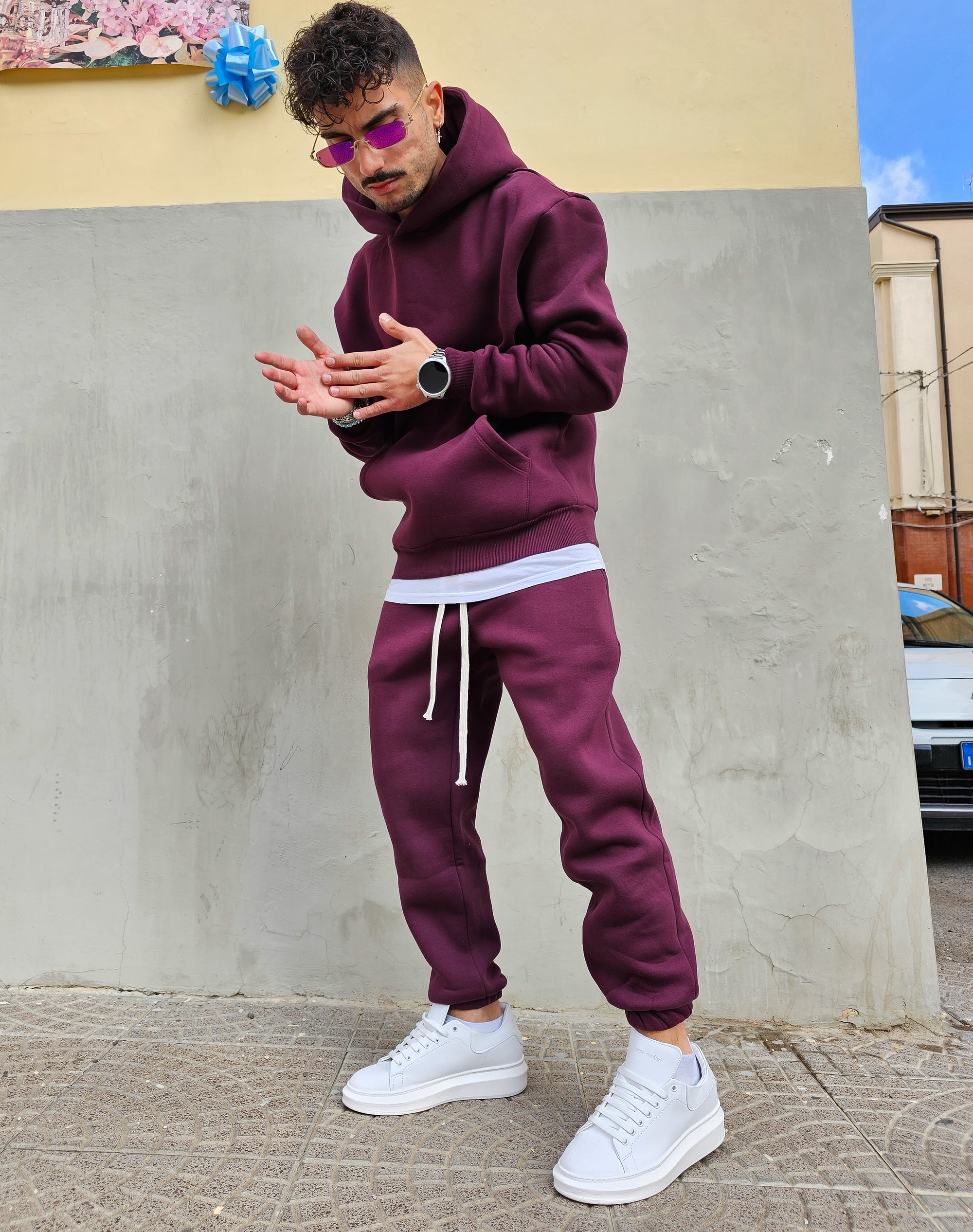 Completo Tuta Felpato Basic Fit