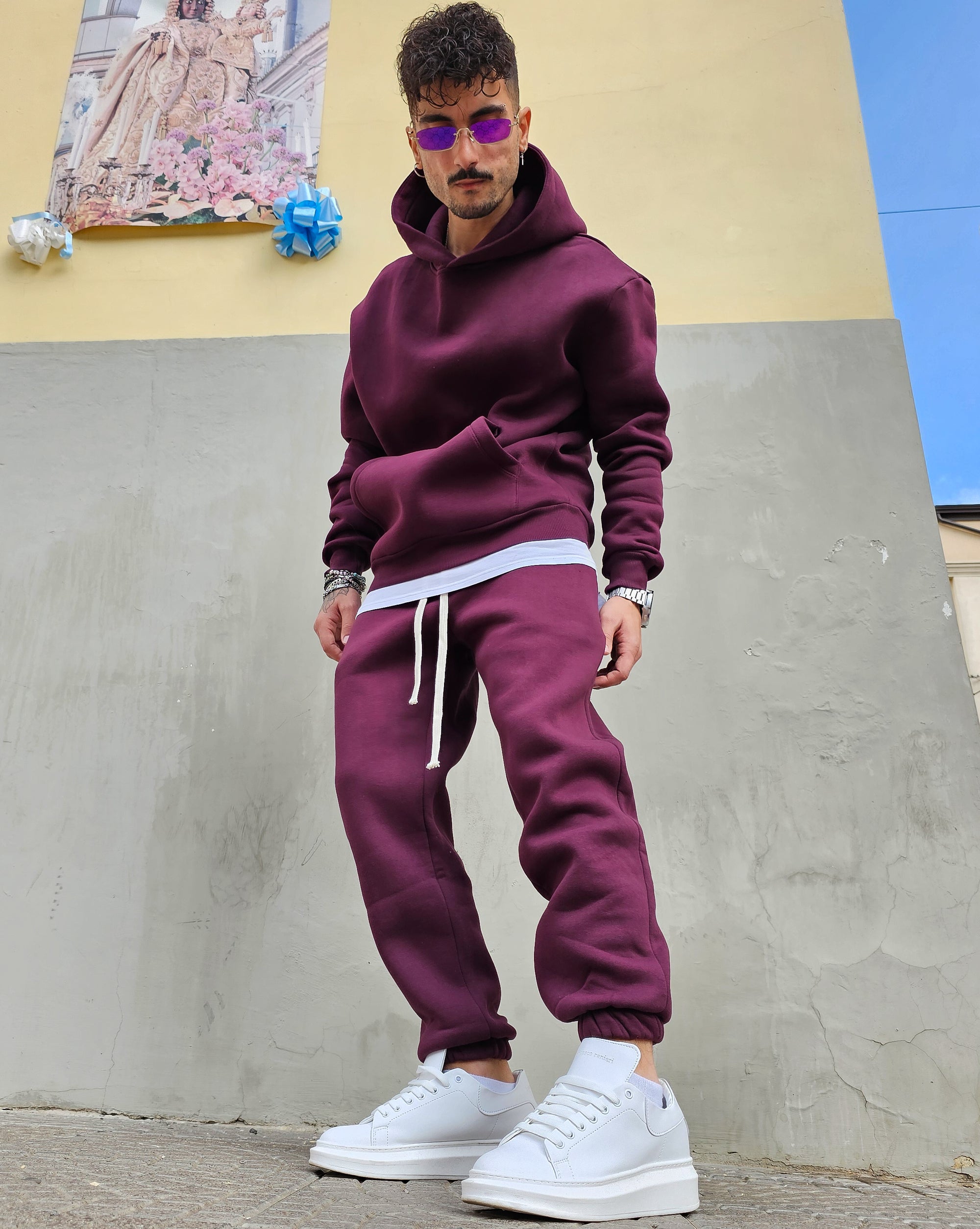 Completo Tuta Felpato Basic Fit