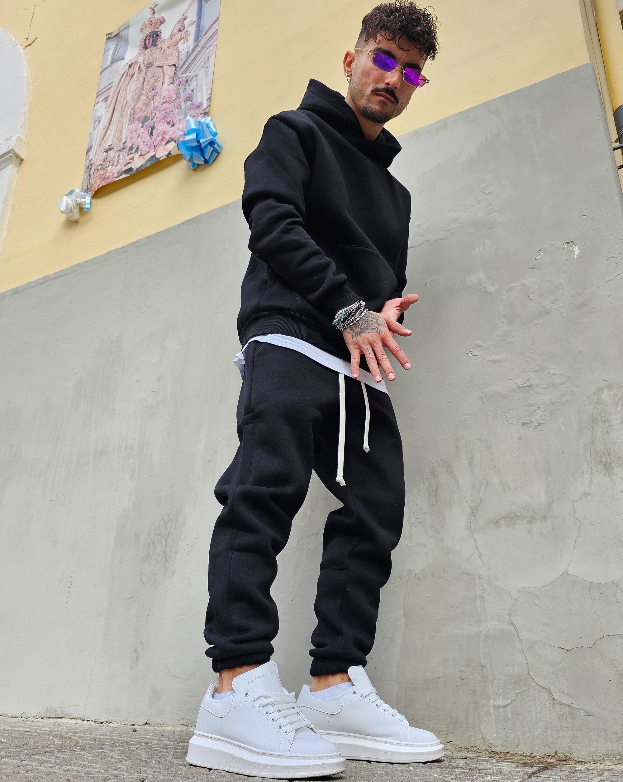 Completo Tuta Felpato Basic Fit