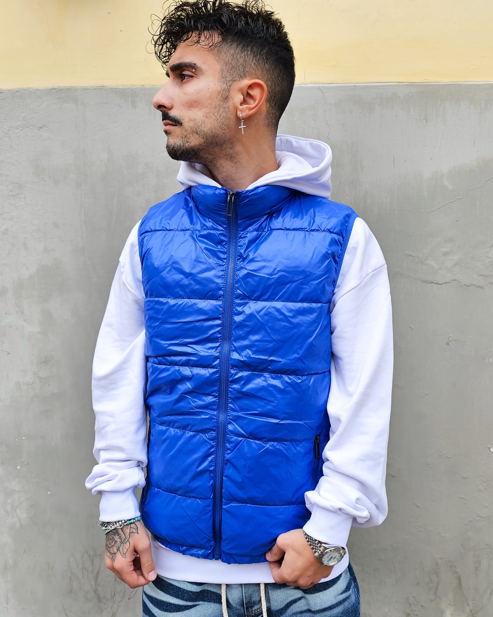 Gilet Smanicato Lucido