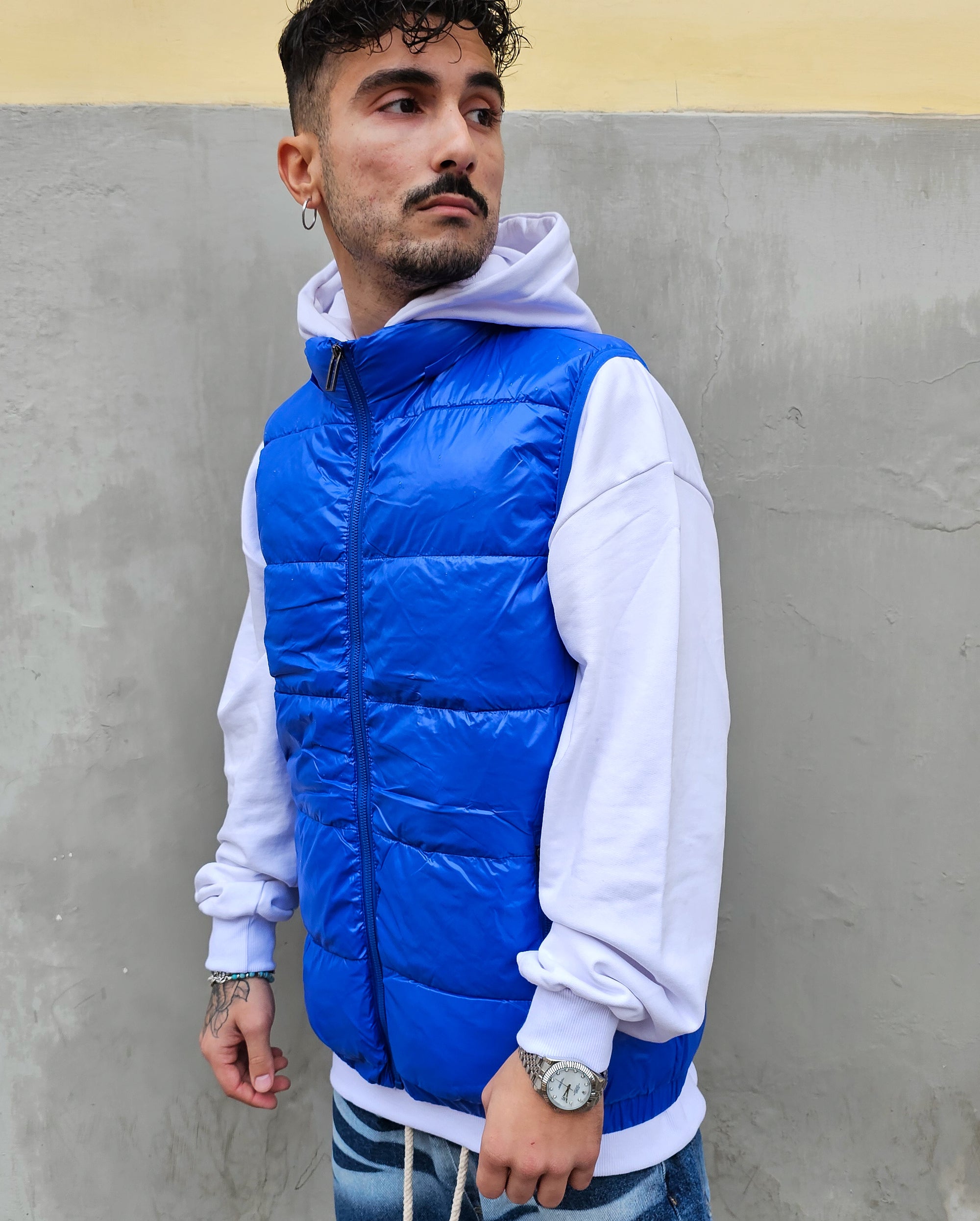 Gilet Smanicato Lucido