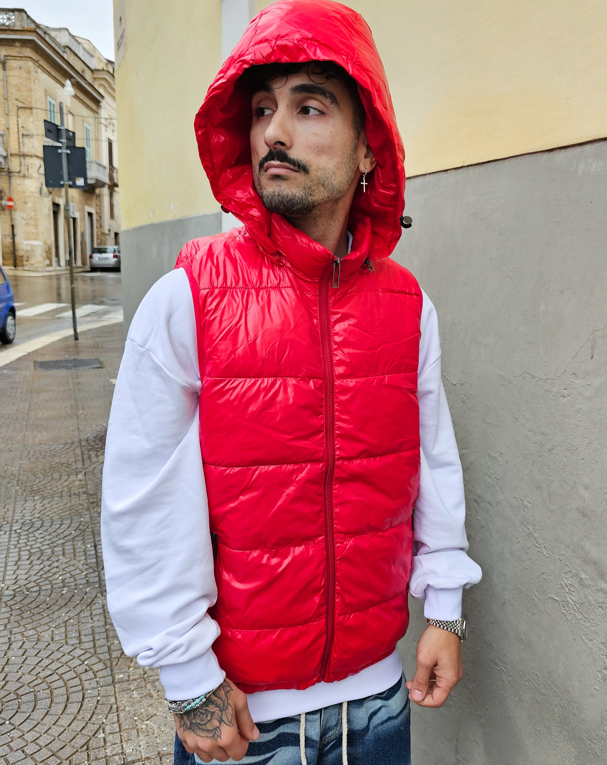 Gilet Smanicato Lucido