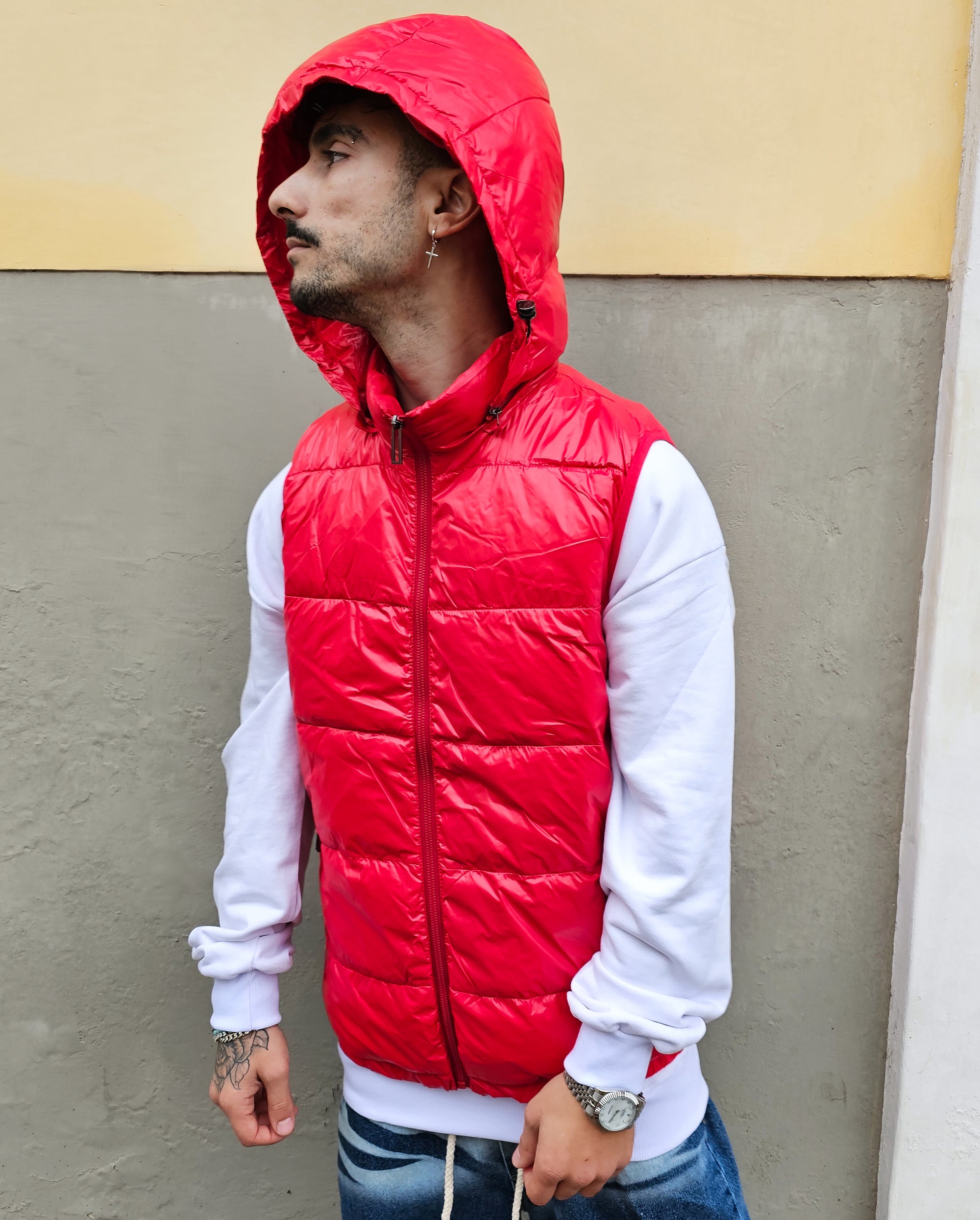 Gilet Smanicato Lucido